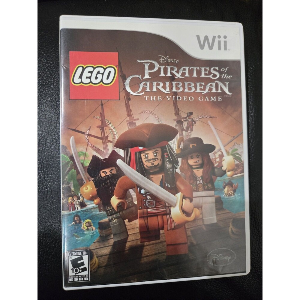 LEGO Pirates of the Caribbean Wii complete with manuals and tested
